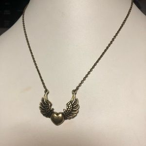❤️Winged Heart Costume Necklace-  496 $9 or $6 w/bundle